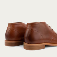 Light Brown Pierce Leather Chukka | Bombinate Light Brown Pierce Leather Chukka | Bombinate